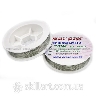 Нитки для бисера Tytan 80 Spark Beads (80м)